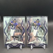 2025 Panini Phoenix - Derrick Henry #10 Baltimore Ravens Football (2) Cards