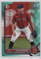 2022 Bowman Draft Aqua 149/199 Cutter Coffey #BD-200 sh7
