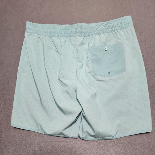 Short de bain homme Travis Mathew neuf XXL 2XL coquille d'œuf bleu acropole neuf avec étiquette A40229 - Photo 12/13