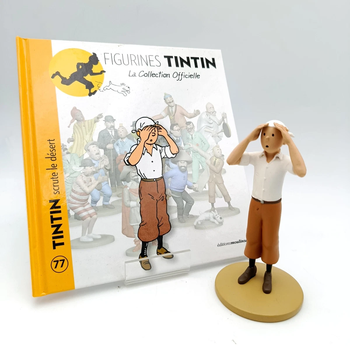 FIGURINE TINTIN COLLECTION officielle n°5 HS Hors Série Tintin en toge