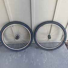 Vintage Cane Creek Crono Aeroheat 26in Wheelset Mountain Bike Rim Clincher 90s