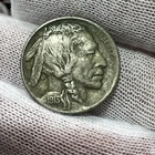 1913 Type 1 High Grade XF/AU Buffalo Nickel -  Better Date US Coin!