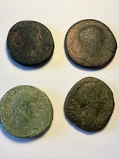 Roman Sestertius Coins Lot —x 4
