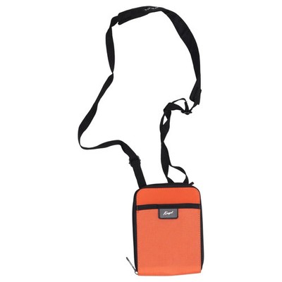 Kangol, Umhängetasche, Unisex (Erwachsene), Orange/Schwarz, Sonstiges, 12 #GzZ