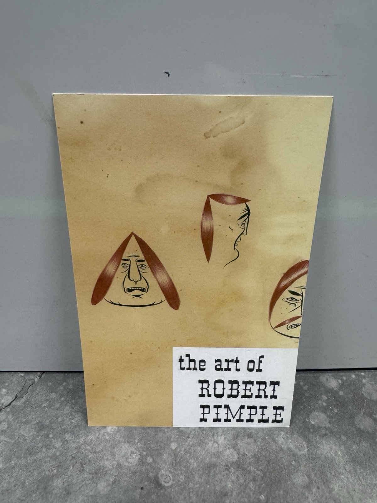 Barry McGee The Art Of Robert Pimple San Francisco Exhibition Card Gallery 2006