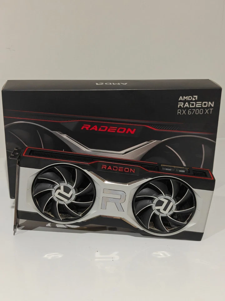 AMD Radeon RX 6700 XT 12GB GDDR6 Graphics Card Reference w/ Original Box - GREAT - Image 2 of 4