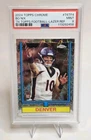 2024 Topps Chrome - 1974 Topps Football Bo Nix #74TF-4 Lazer Refractor (RC)