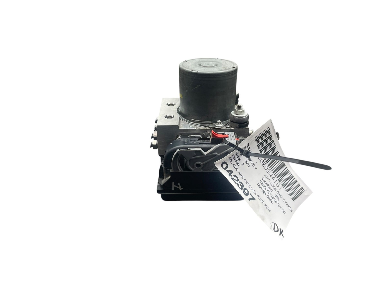 2013-2019 BENTLEY FLYING SPUR 4W 223B 4.0L AWD ABK ANTILOCK PUMP PUMP MODULE 65K