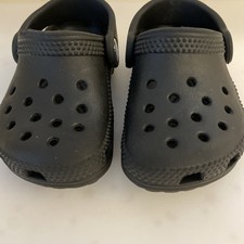 Crocs Classic Clog Toddler Black Slip On Sz C-5