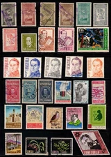 VENEZUELA Stamps, vintage  Worldwide Lot Collection