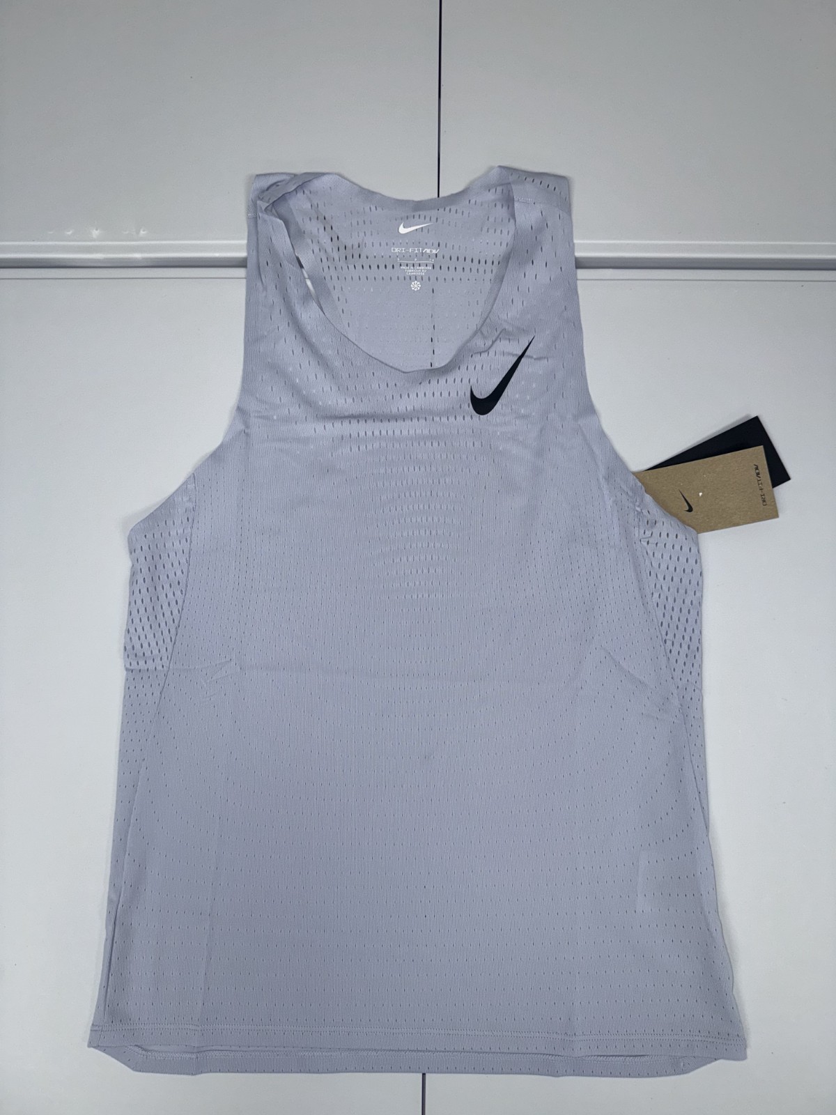 Nike DRI-FIT ADV Aeroswift Pro Elite Running Singlet Pick Siz $90 NWT FN4231-057