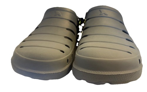 Rugged Shark Green W/lime Green Straps Lined EVA Clog Size 5 NEW WITHOUT BOX - Picture 3 of 6