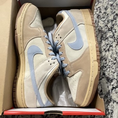 Nike Dunk Low Men s Low Top Sneakers Sanddrift Armory Blue HF0106-100
