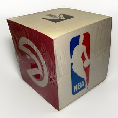 Vintage NBA Atlanta Hawks K-UBE Note Block Very Rare Old Stock Sealed 