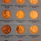 US Presidential $1 Coin Album/Folder w/ Coins, Washington–Reagan — photo 2