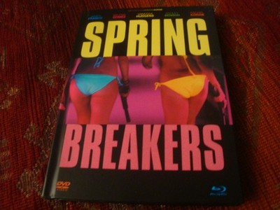 Spring Breakers - 3 Disc (BD/DVD/CD) Limited Mediabook Capelight - Selena Gomez