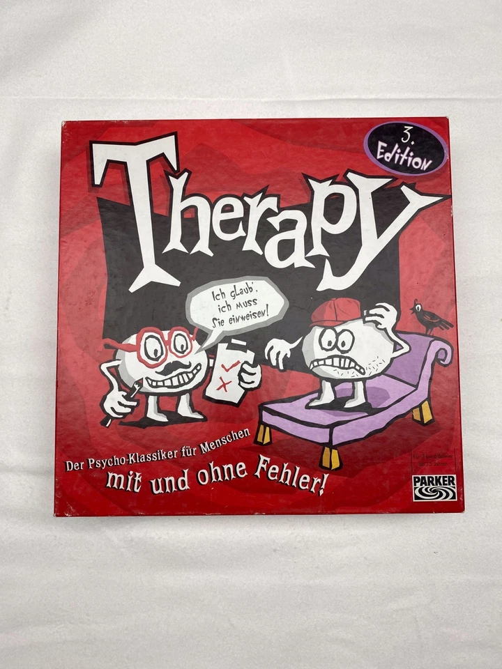 Therapy Brettspiel von Parker | 3. Edition | Vollständig ✅ | Super Zustand - Bild 1 von 4