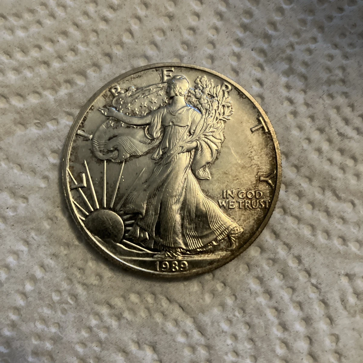 25+ American Eagle 1989 U.S. Mint Silver Bullion Coins for sale