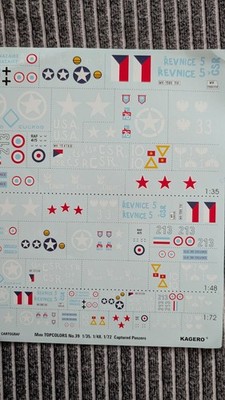 Captured Panzers 1:72, 1:48, 1:35 Decal 