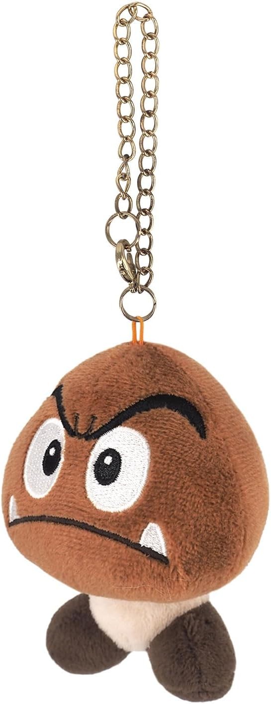 Продавец Sanei MM04 Super Mario - Goomba Mascot 4-дюймовый плюшевый брелок для ключей США 3390₽