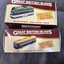 ATLAS - BLACKPOOL BALLOON  TRAM - EAST YORKSHIRE BET FEDERATION - BOXED GBB