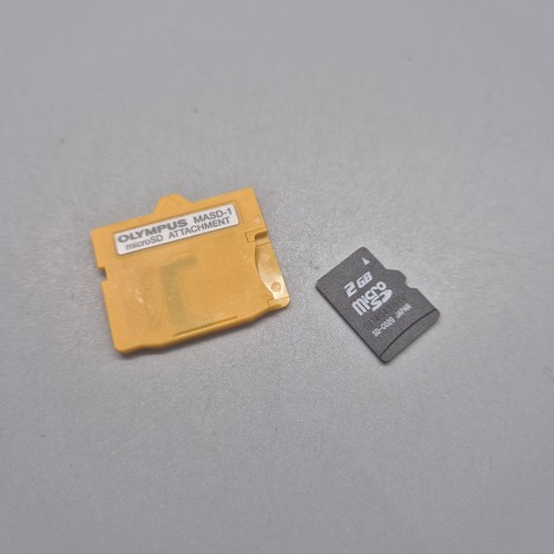 Olympus Micro SD Speicherkarte auf xD-Picture Card Adapter MASD-1 und 2GB Micro SD