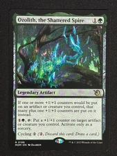 1x MTG Ozolith, the Shattered Spire - March of the Machine (MOM) #198 - Magic