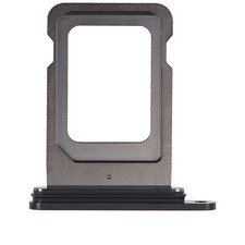 Premium Single Sim Card Tray For i Phone 15 Pro / 15 Pro Max Black Titanium