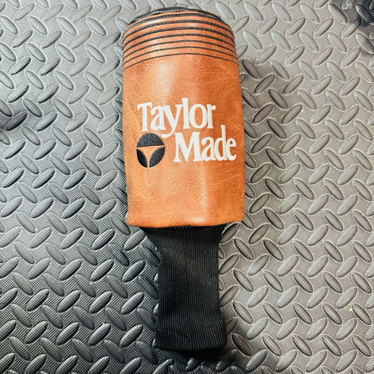 NEW TaylorMade BRNR Mini Driver Headcover Golf Club Brown LEATHER
