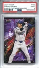 Shohei Ohtani 2024 Topps Finest #100 Purple Checkerboard Refractor /150 PSA 9