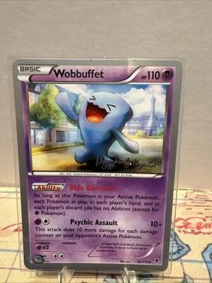 Wobbuffet Pokémon Card 36/116 Psychic Type Alejandro 110hp