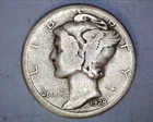 1928-D  MERCURY DIME  **122-6A