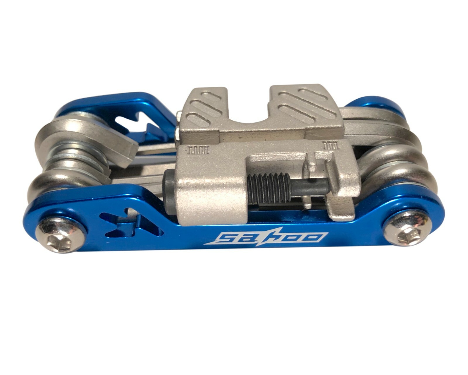 Mini Folding Bicycle Multi Tool With 18 Functions Chain Splitter Bike Tool 7 Hex
