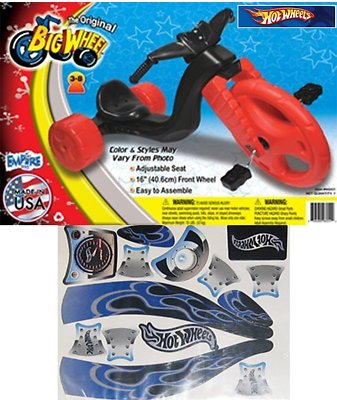 The Original Big Wheel Trike Limited Edition Boys with Gray Hot