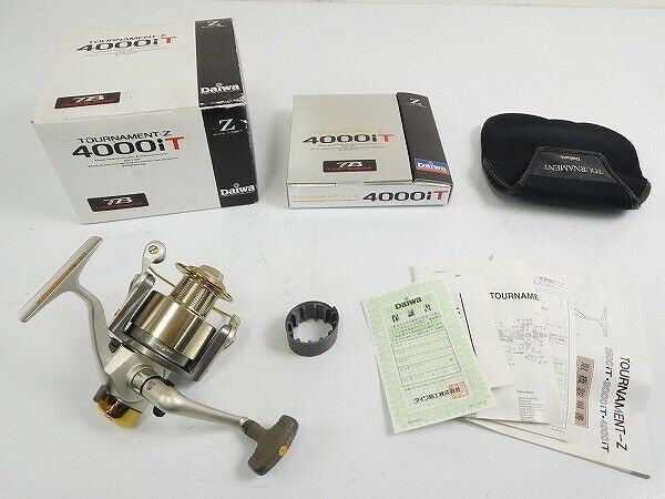 Daiwa Tournament Z 4000iT Spinning Reel/With Box/New Unused Daiwa Tournament Z 4000iT Spinning Reel/With Box/New Unused
