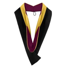 Endea Graduation Bachelors Hood For Science/Mathematics - Gold/Maroon/Gold