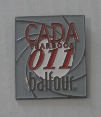 CADA Yearbook 011 Balfour Souvenir Lapel Hat Pin