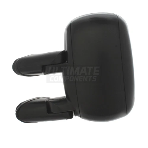 Fits Fiat Doblo Van 2001-2010 Manual Wing Door Mirror Black Passengers Side Left