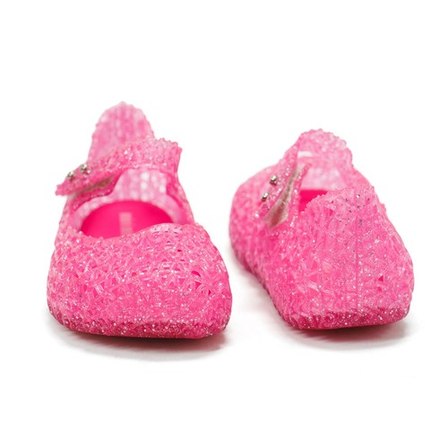 New Mini Melissa Campana Papel BB Flats Little Girls Dress Shoes - Picture 20 of 22