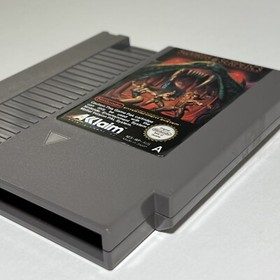 NES Swords Serpents Game Nintendo Entertainment  System Cartridge Tested PAL