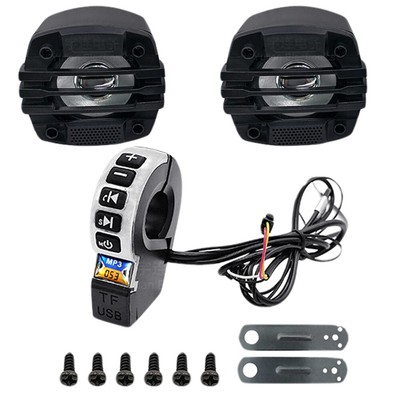 Waterproof Stereo with Handle Switch Mobile Phone Charging Bluetooth-Compatible 