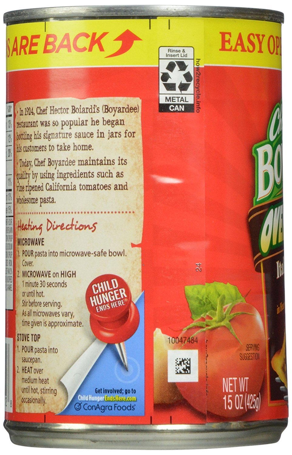 Chef Boyardee Overstuffed Italian Sausage Ravioli 15 Ounce Cans Norton Secured Ed By Verisign