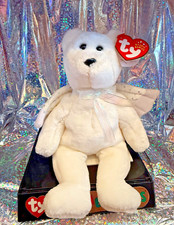 TY RETIRED Original Beanie Babies - HERALD White Winged Angel