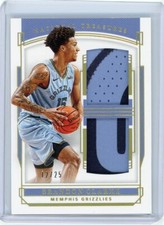 2019/20 Panini National Treasures Dual Rookie Patches #RDM-BCL Brandon Clarke