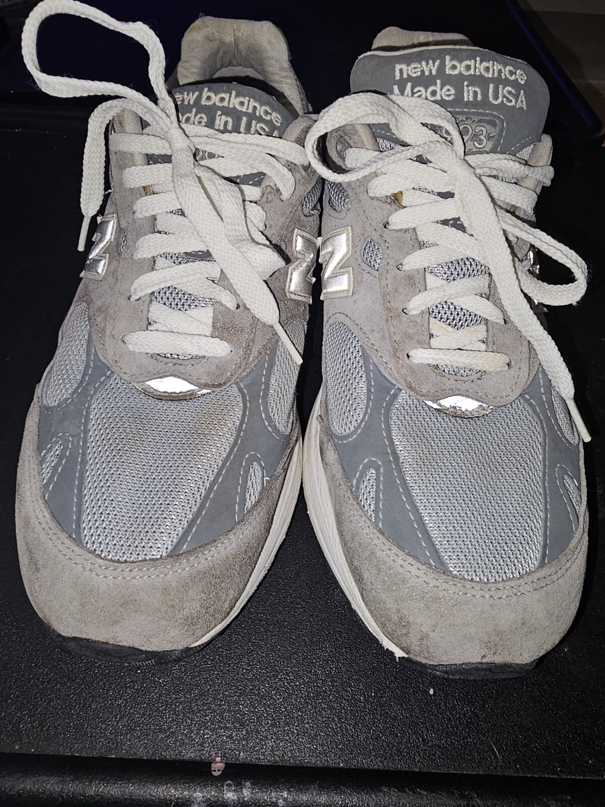 New Balance 993 MR993GL Men's Gray Mesh Athletic Running Sneaker Shoes US 10.5