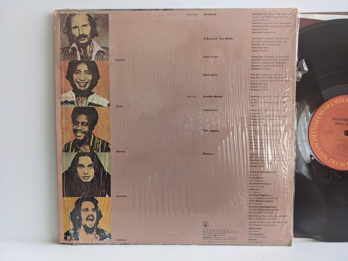 12inchLP／WEATHER REPORT：HEAVY WEATHER Weather Report – Heavy Weather, 12