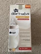 BABY BOTTLE TOMMEE TIPPEE CLOSER TO NATURE - 11.0Z BOTTLE - 6 MONTHS+ NEW
