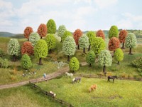 Noch 26906 FrüHlingsbäUme, Landschaftsbau H0 / Tt