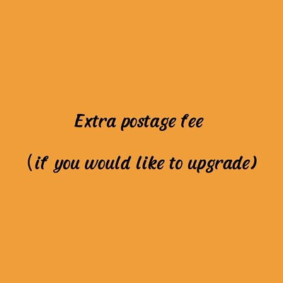 Extra postage fee  ( please do not use coupon with this link )