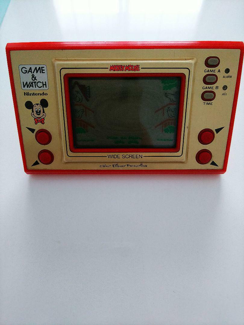 Nintendo Game & Watch Ball Disney Mickey Mouse Japanese